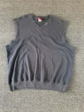 Oakley × Streetwear Vintage Oakley Tech Nylon Fleece Vest